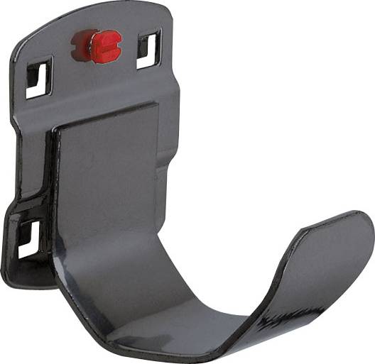 Rohrhalter auch für Schläuche und Kabel, anthrazitgrau