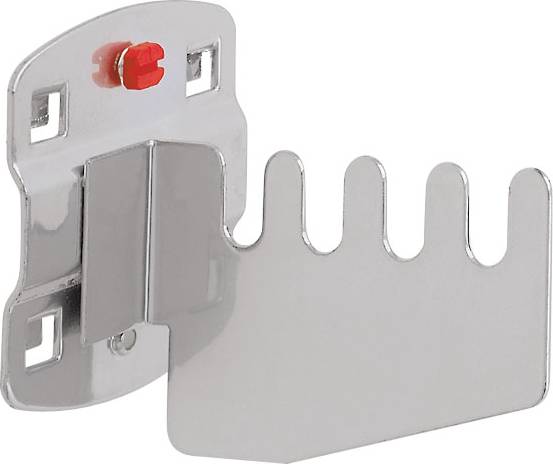 Sägehalter für 4 Sägen, alufarben