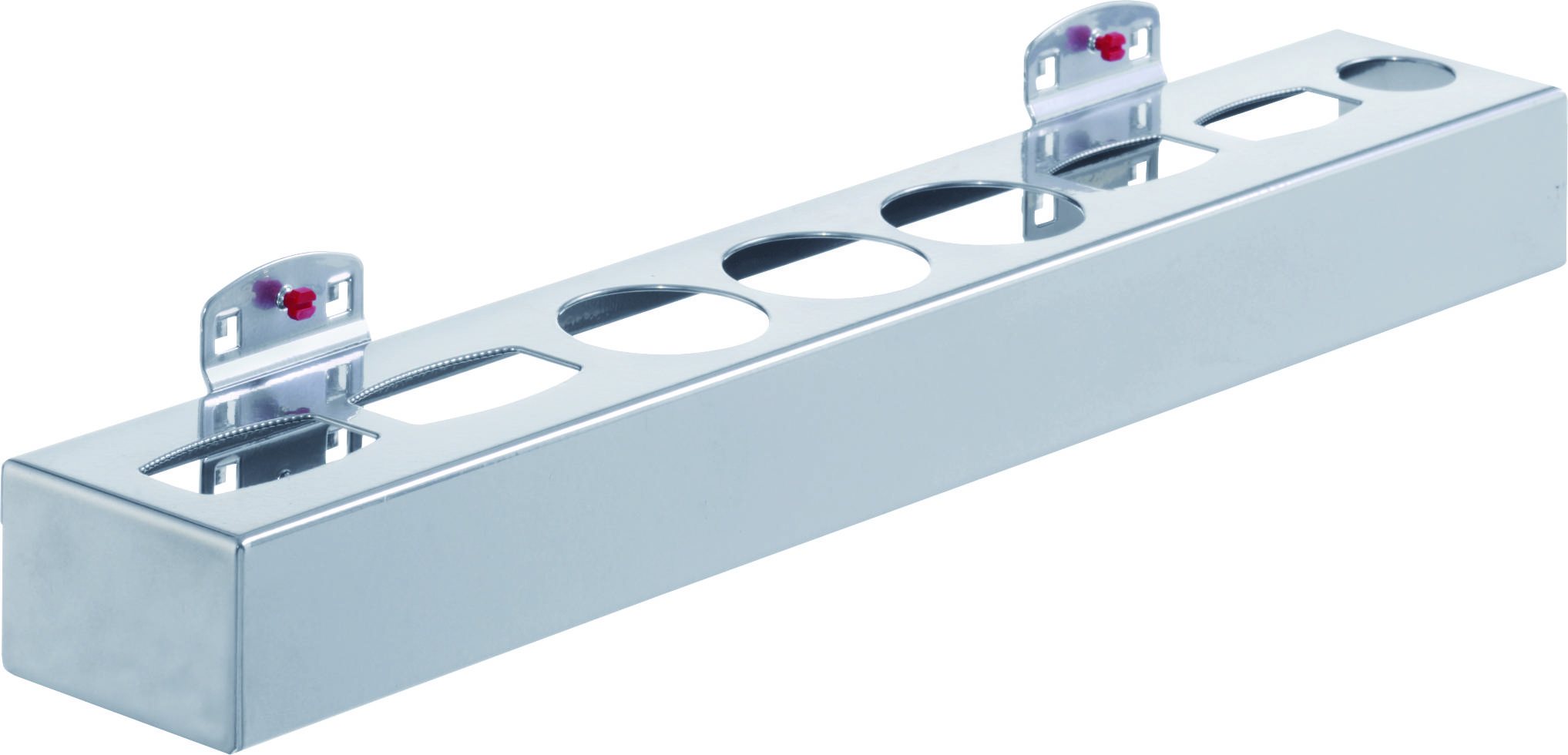 Flaschen-/Dosenhalter, 8-fach, alufarben