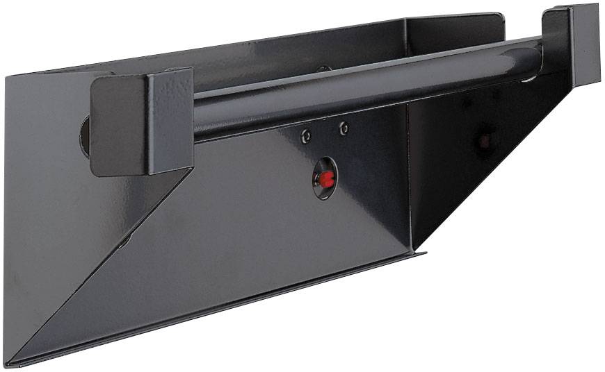 Abrollhalter Kern-ø min. 22mm, max. Rollenbreite 295 mm, anthrazitgrau