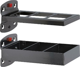 Kombinationshalter 2-teilig, anthrazitgrau