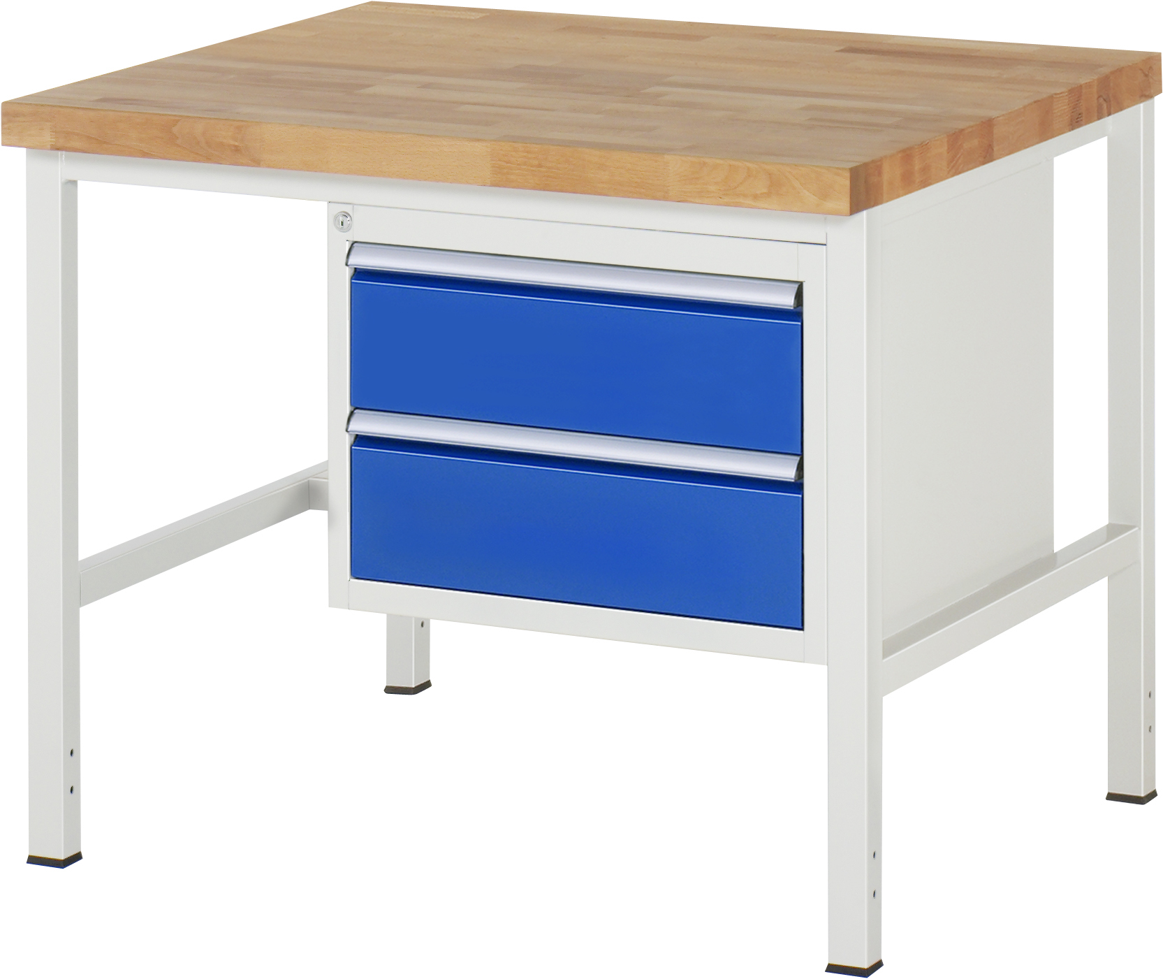 Werkbank Modell 8125, B 1000xT 900xH 840mm, Buche-Massiv-Platte 40mm