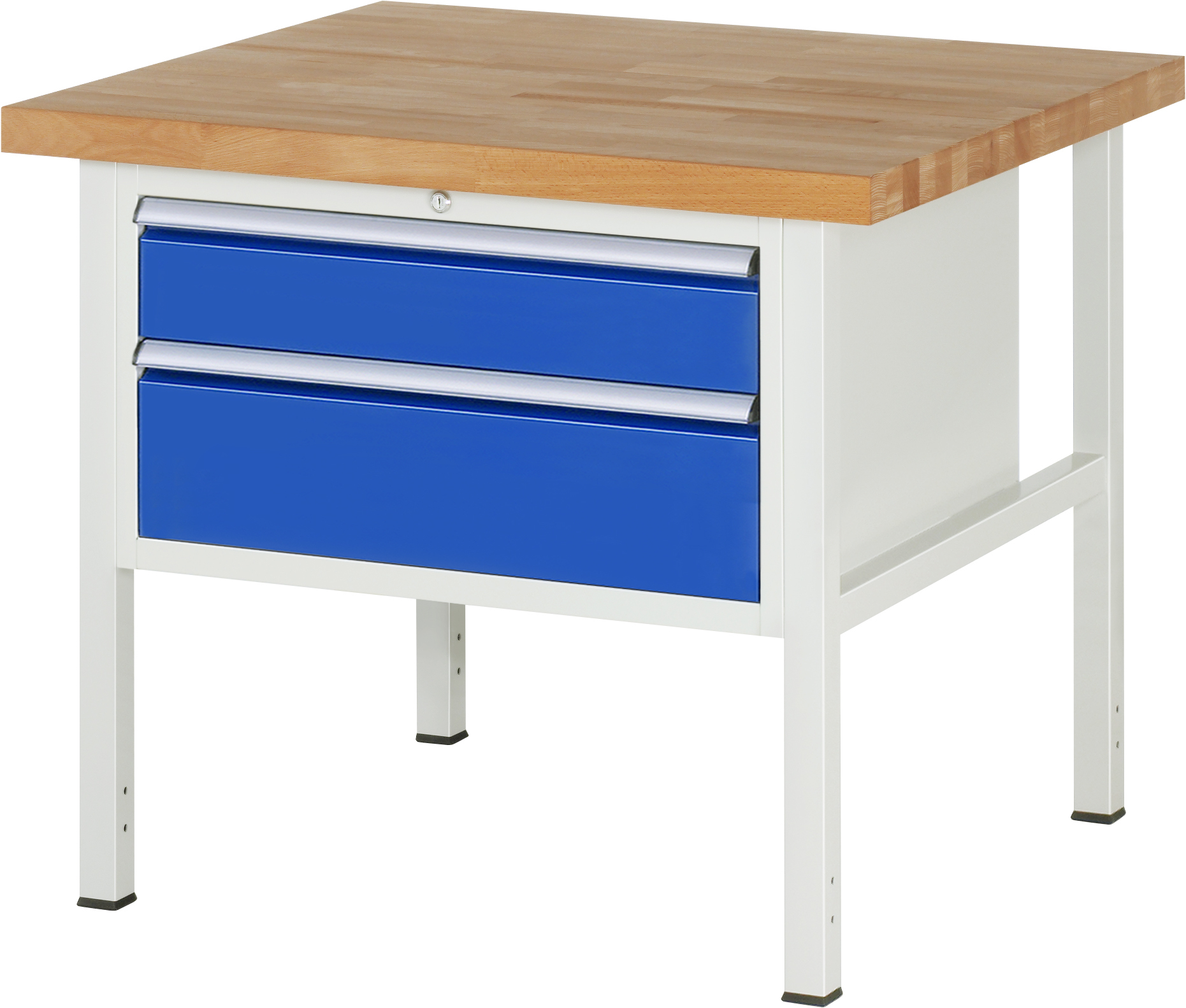 Werkbank Modell 8223, B 1000xT 900xH 840mm, Buche-Massiv-Platte 40mm