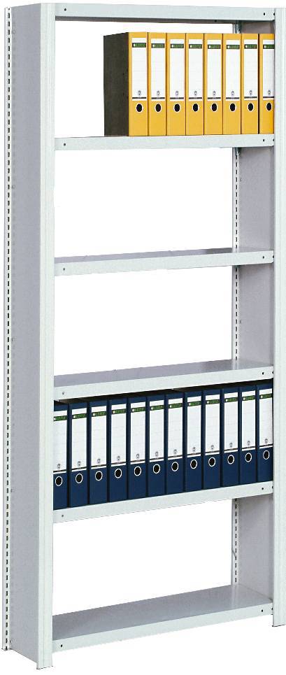 Bürogrundregal Höhe 2000 mm, Breite 875 mm, Tiefe 600 mm