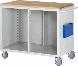 Montagewagen Modell LL5, B 1145 x T 650 x H 975 mm, Buche-Top 25 mm