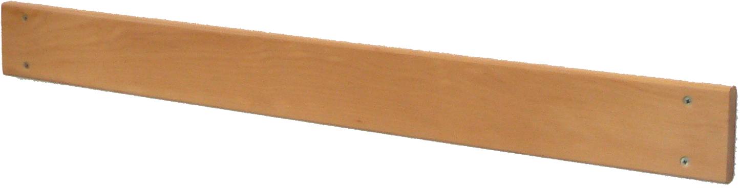 Rückenleiste Länge 600 mm mit Buchenlatten