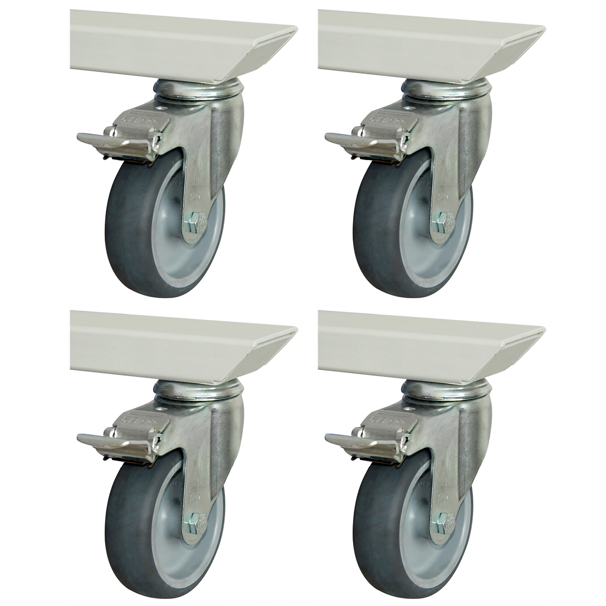 Rollensatz für Arbeitstische Serie Adlatus 150