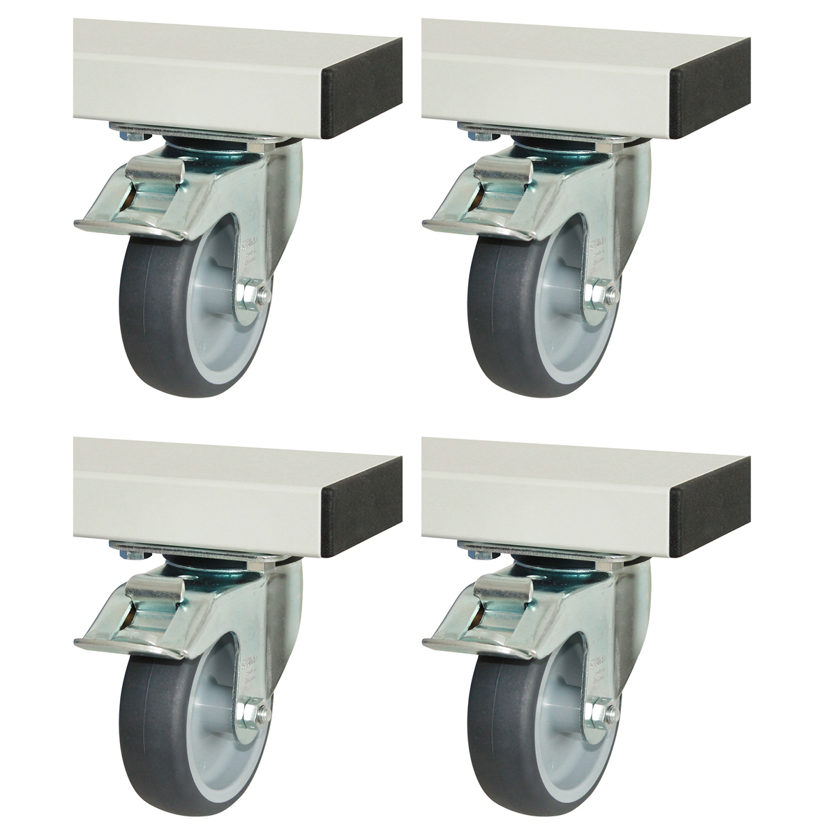 Rollensatz für Arbeitstische Serie Adlatus 300