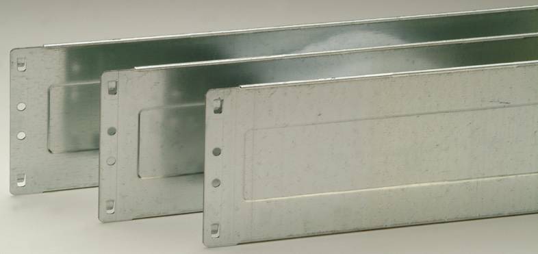 Schüttgutebenen-Abschluss für Regaltiefe 500 mm