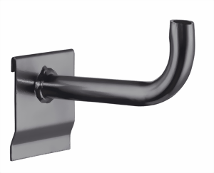 Rohrträger Länge 160 mm, ø 20 mm, anthrazitgrau
