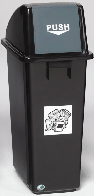 Wertstoffsammler Kunststoff für Restmüll