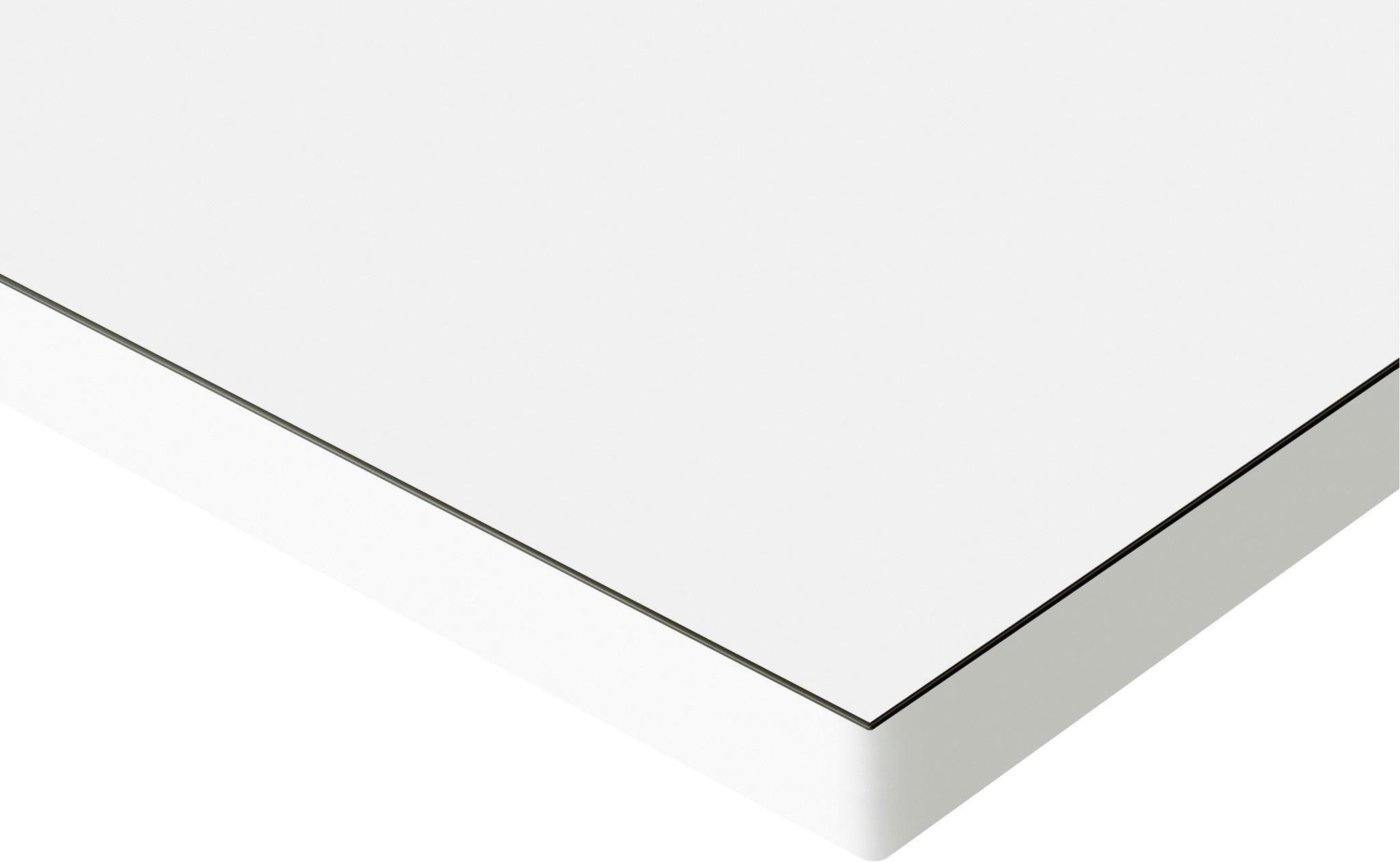 EGB-Arbeitsplatte mit Hartlaminat-Belag (volumenleitfaehig), Zuschnitt m²