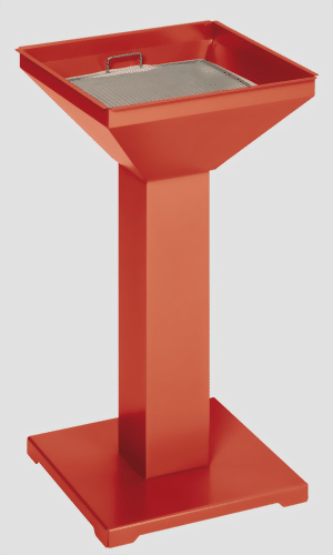 Ascher Typ H 73, feuerrot RAL 3000
