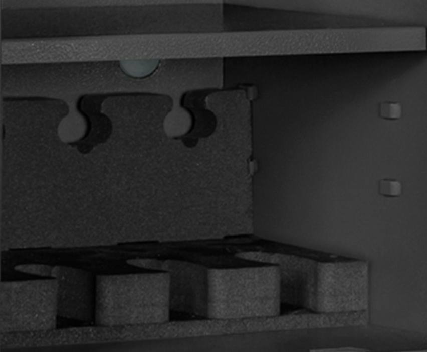 1 x 4er Kurzwaffenhalter Variante 1