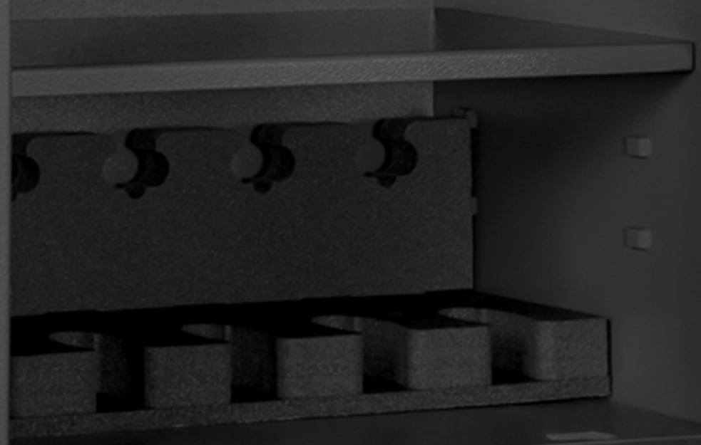 1 x 5er Kurzwaffenhalter Variante 1