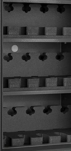 3 x 4er Kurzwaffenhalter Variante 3