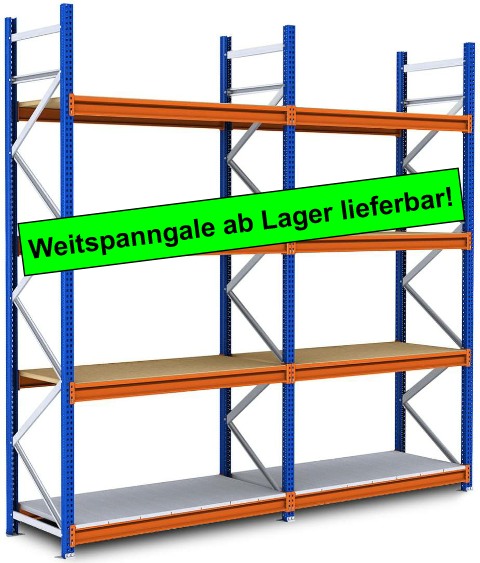 Weitspannregal ab Lager