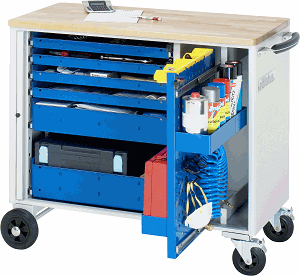 Werkzeugwagen, B 1025 x T 520 x H 890 mm