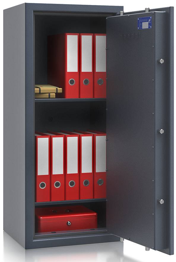 Tresor/Safe GW-BM 1-6, Farbe RAL 7024, Widerstandsgrad 1