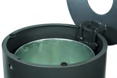 Ersatzbehälter aus Stahlblech 50 Liter