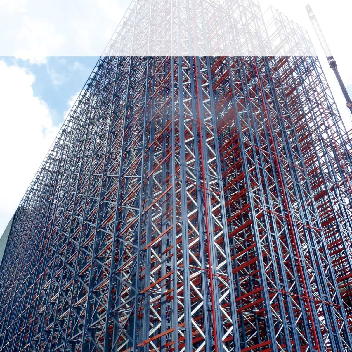 Palettenregal Lagergebäude