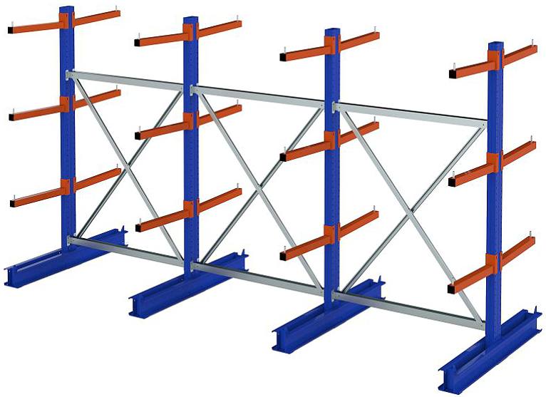 Kragarmregale standard Ausführung