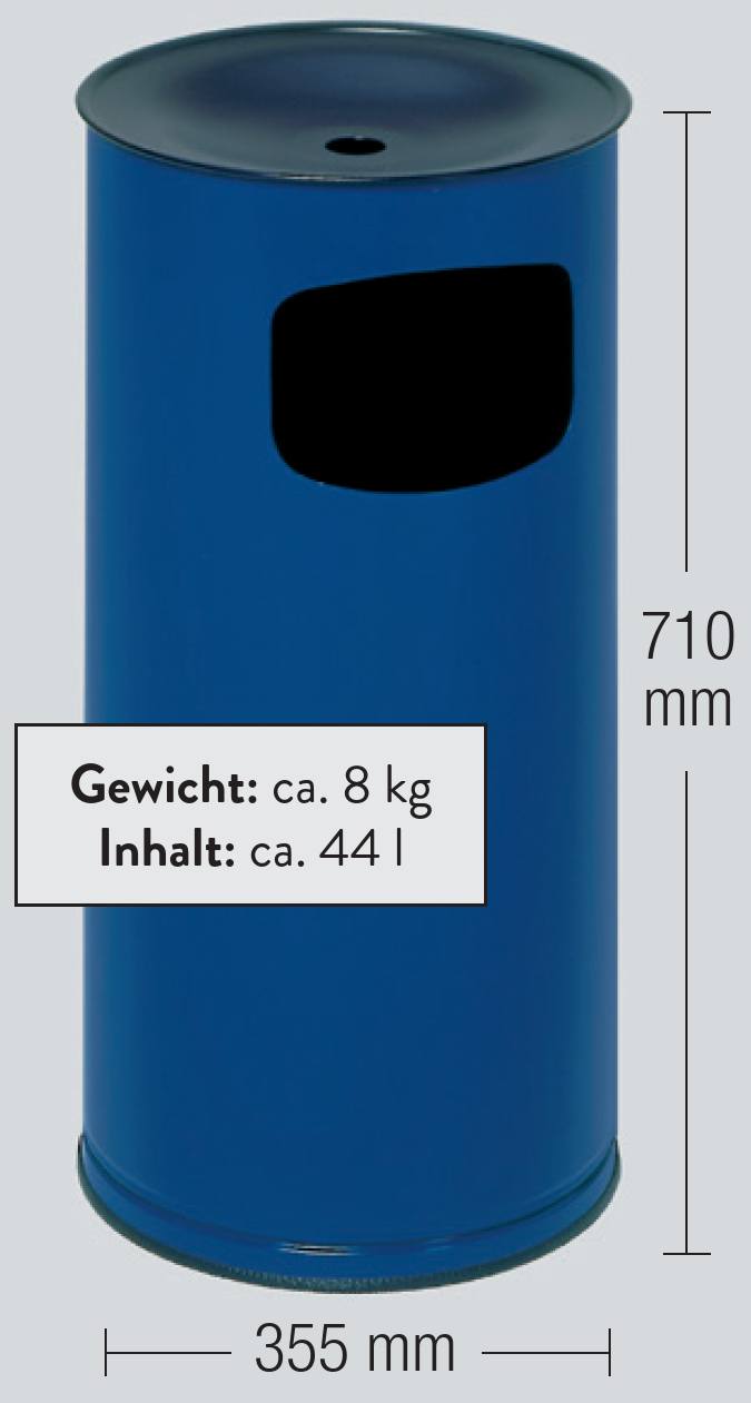 Inhalt 44 Liter