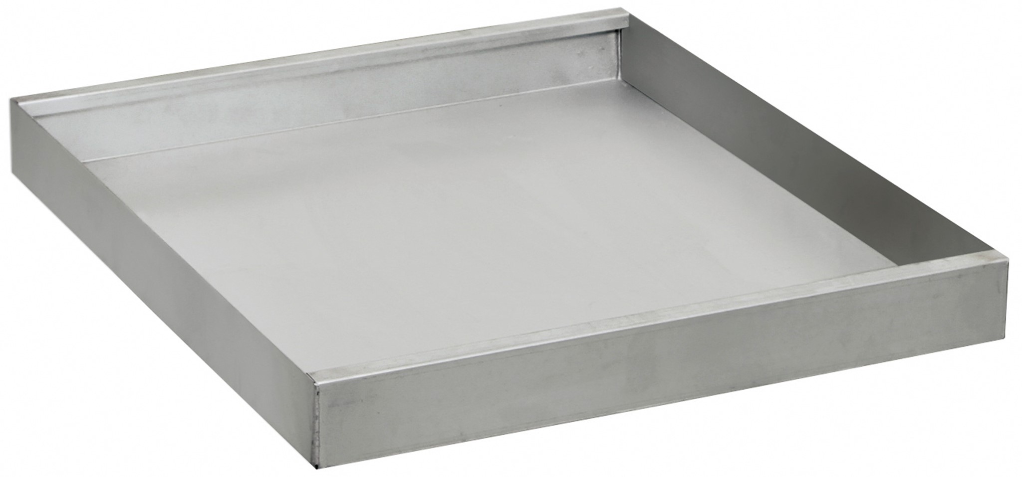 Wannenboden verzinkt für Abteilbreite von 500 mm, 10 Liter