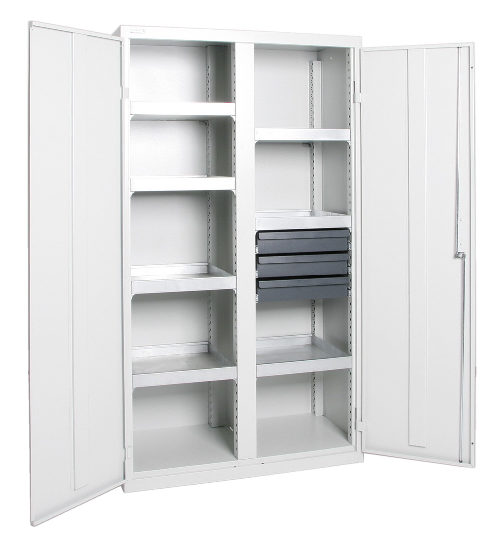 Gefahrenstoff-/Umweltschrank 1800 x 1000 (2x500) x 500 mm HxBxT