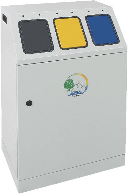 Abfalltrennsystem Triplex