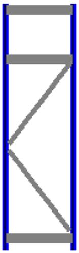 Seitenrahmen 2000x600 mm HxT