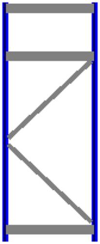 Seitenrahmen 2000x800 mm HxT