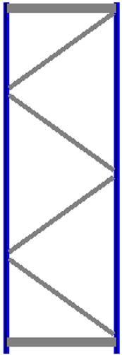 Seitenrahmen 3000x1000 mm HxT