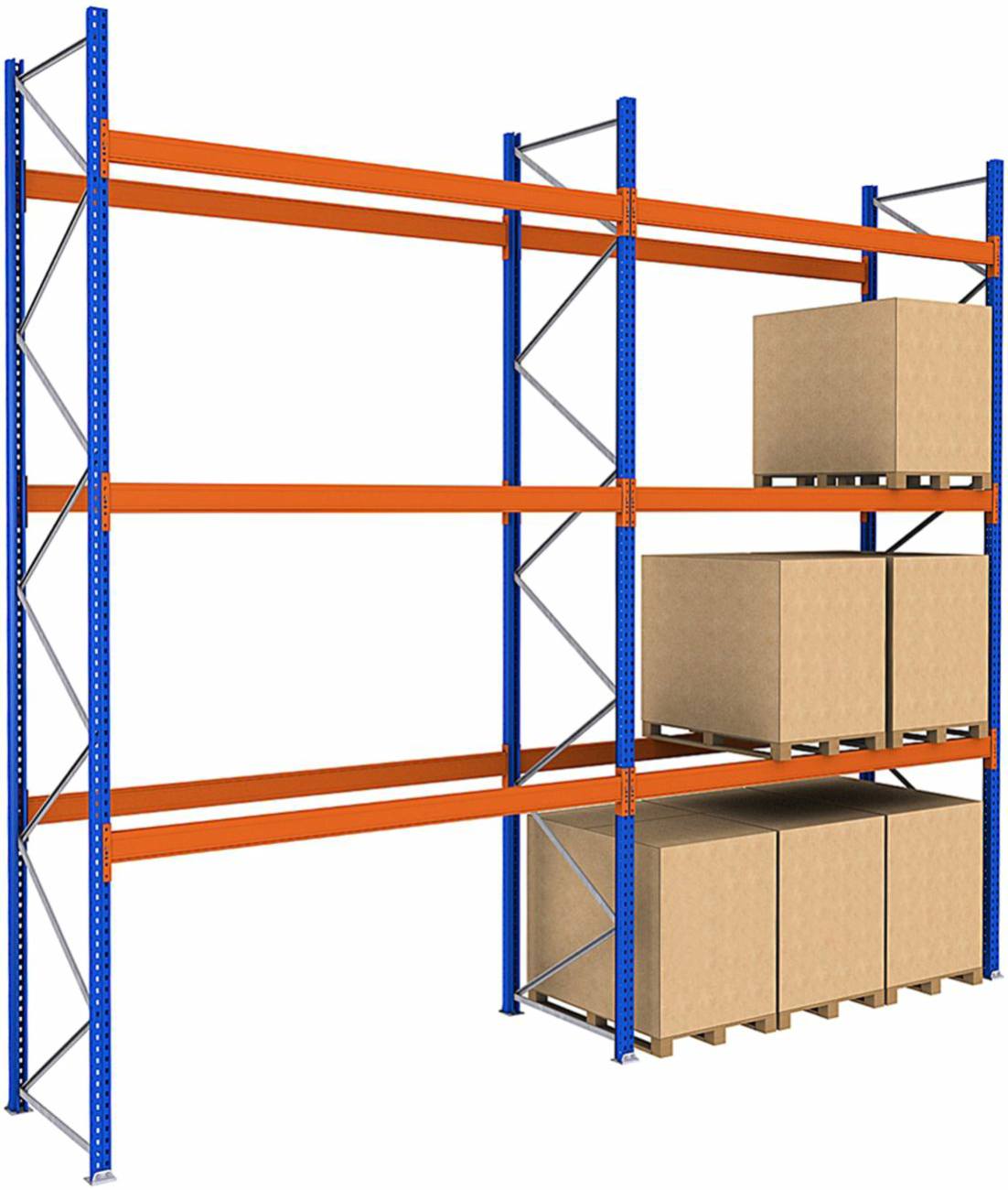 Palettenregale Tiefe 800 mm ab Lager