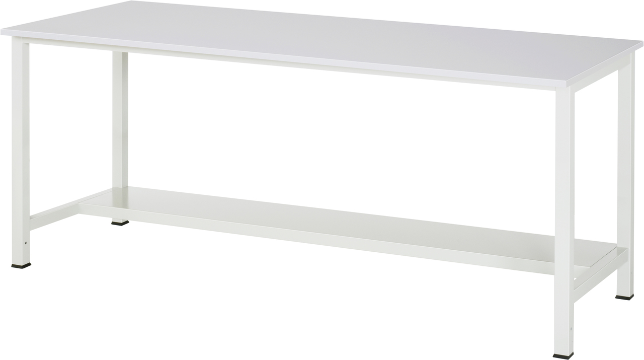 Werktisch Modell 900, B 2000 x T 800 x H 825 mm