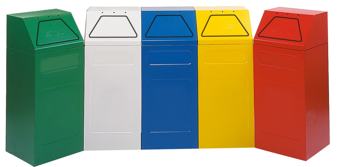 Abfalltrennsystem Modell 65, Diverse Farben
