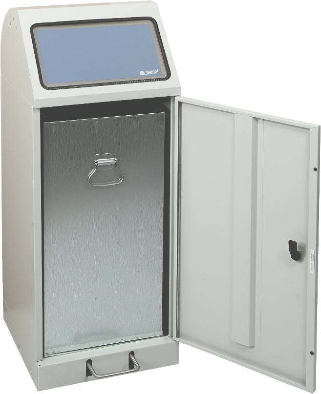 Abfalltrennsystem Modell Flex-M, verzinkter Innenbehälter