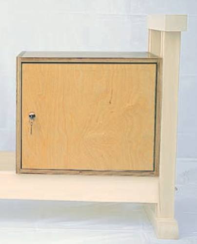 Unterschrank für Hobelbänke mit 1 Türe 500x430x420 mm LxTxH