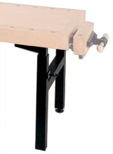Höhenverstellung für Hobelbänke mit Feststellschrauben