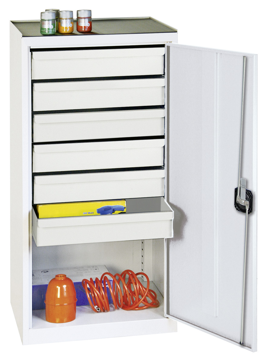 Werkzeug/- Beistellschrank Serie 2000, mit Teleskopauszügen, 1000x500x500 mm HxBxT