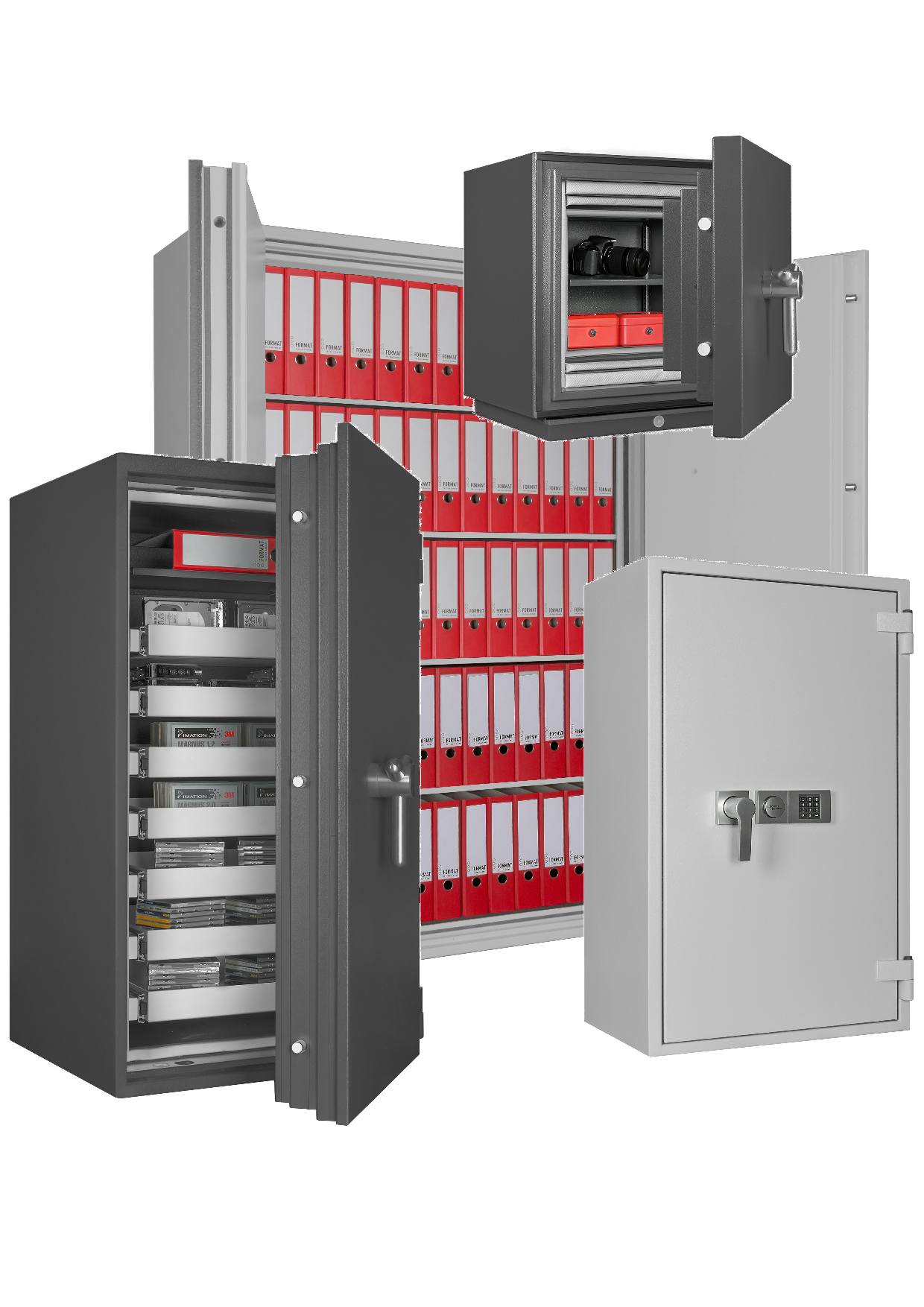 Brandschutzschränke 60 Minuten zertifiziert