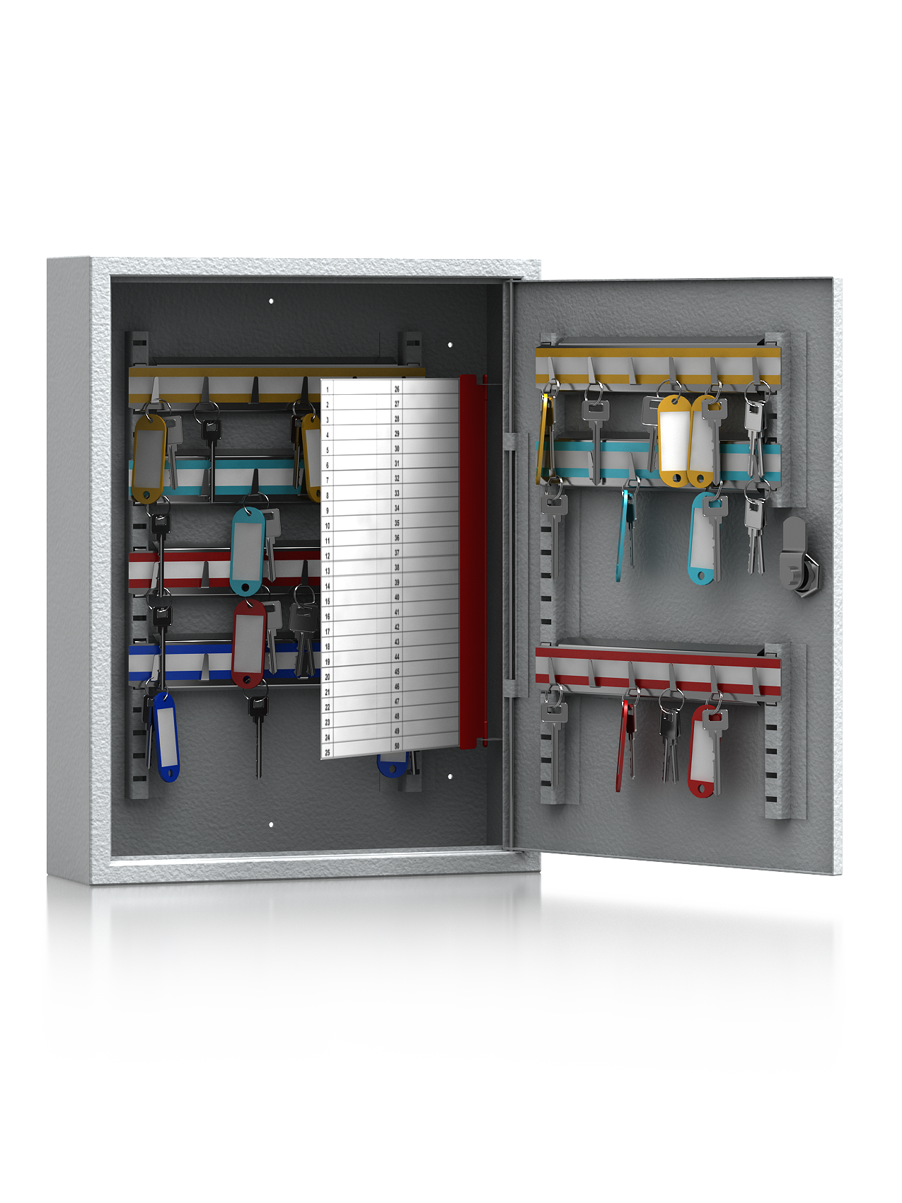 Schlüsselschrank GW-SC 42 für 42 Schlüssel