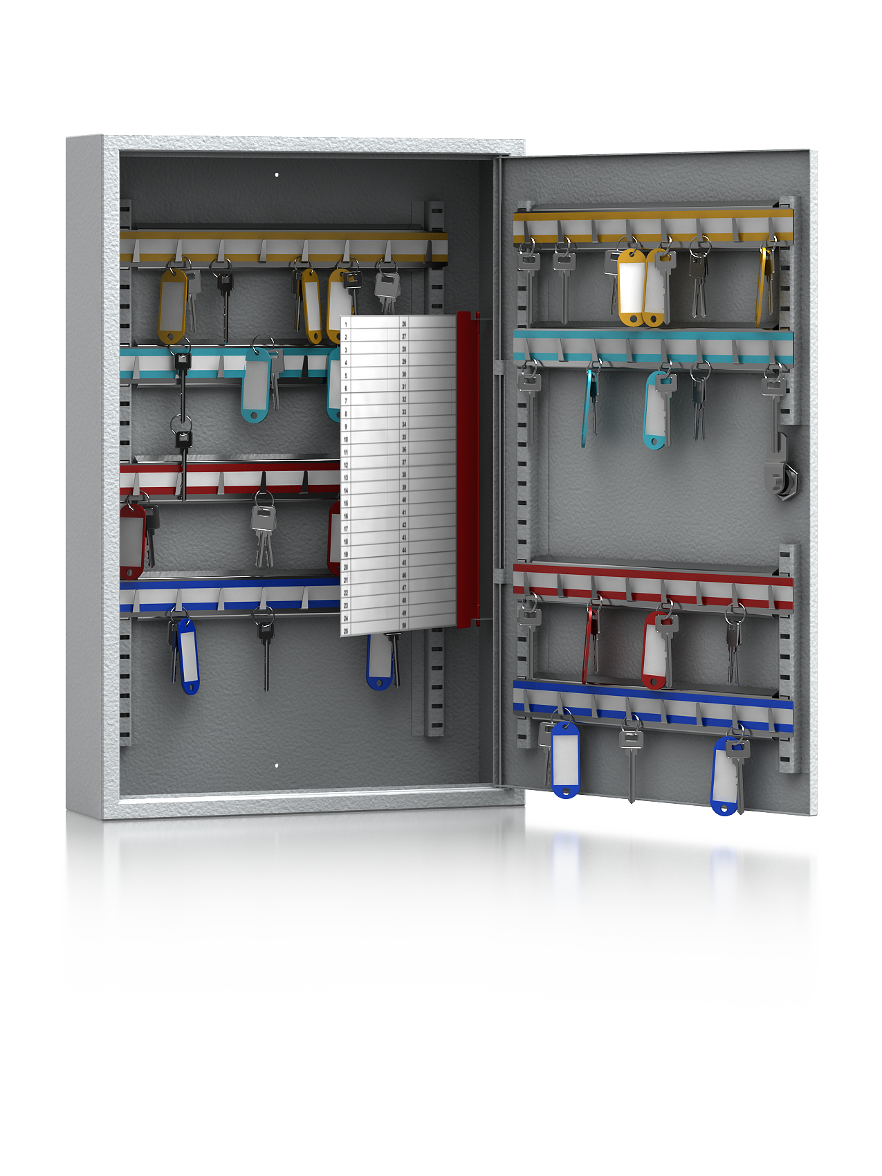 Schlüsselschrank GW-SC 64 für 64 Schlüssel