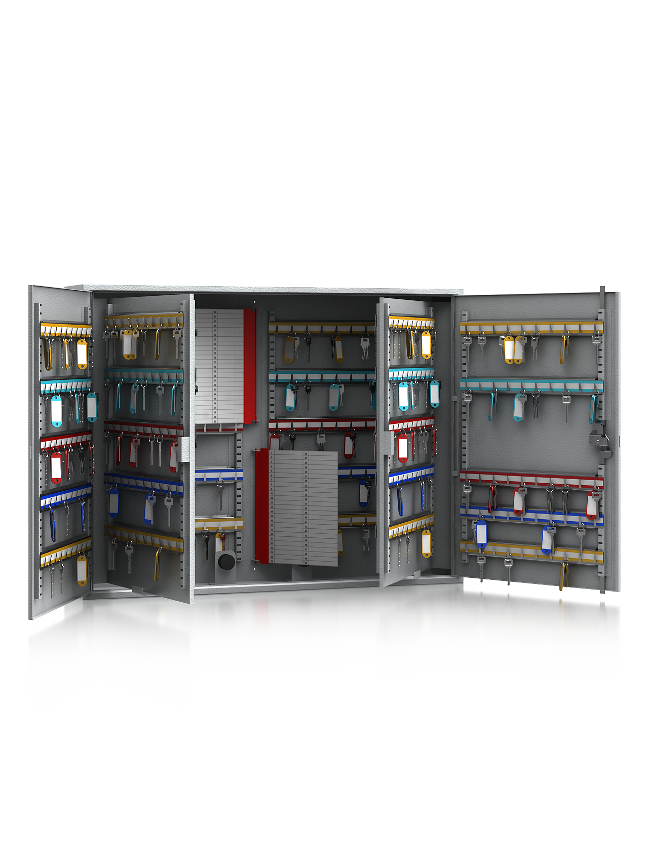 Schlüsselschrank GW-SC 400 für 400 Schlüssel, zweiflügelig