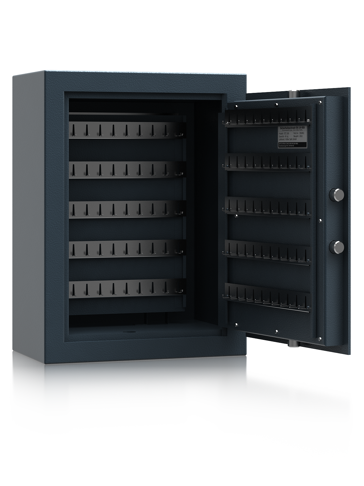 Tresor GW-STZ 200 für 200 Schlüssel 600x450x250 mm HxBxT