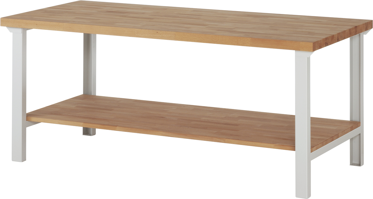Werkbank fixe Höhe, 2000x900x840mm LxTxH