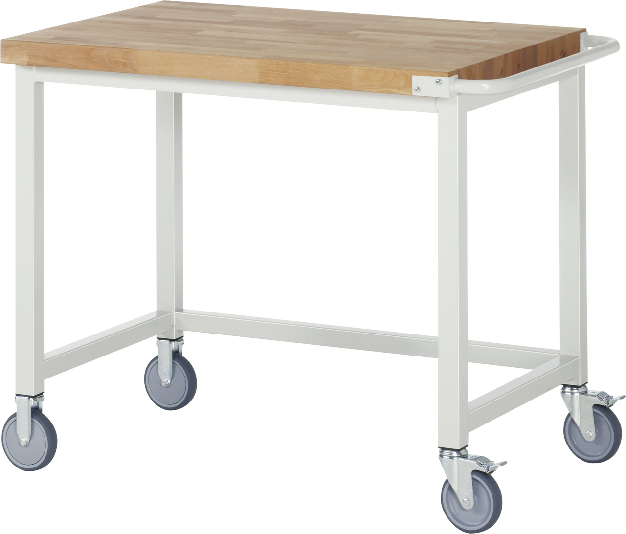 Fahrbare Werkbank Modell 8000, B 1000xT 700xH 880mm, Buche-Massiv-Platte 40mm