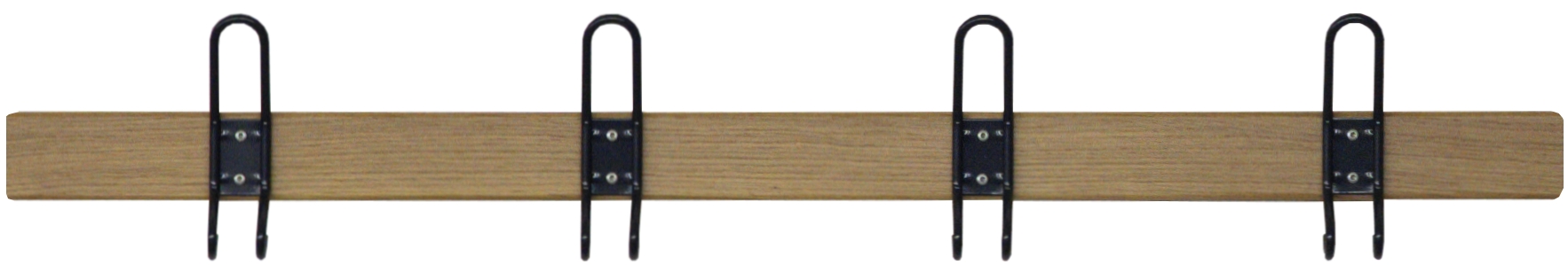 Hakenleiste Eiche Länge 1000 mm