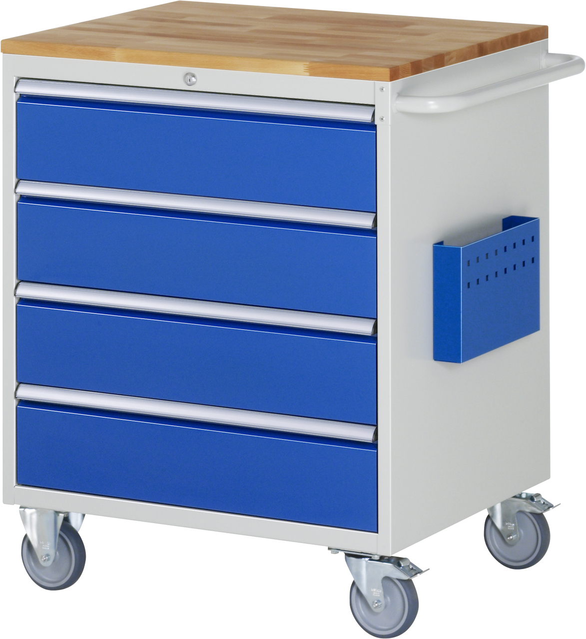 Montagewagen Modell XL5.1, B 770 x T 650 x H 975 mm, Buche-Top 25 mm