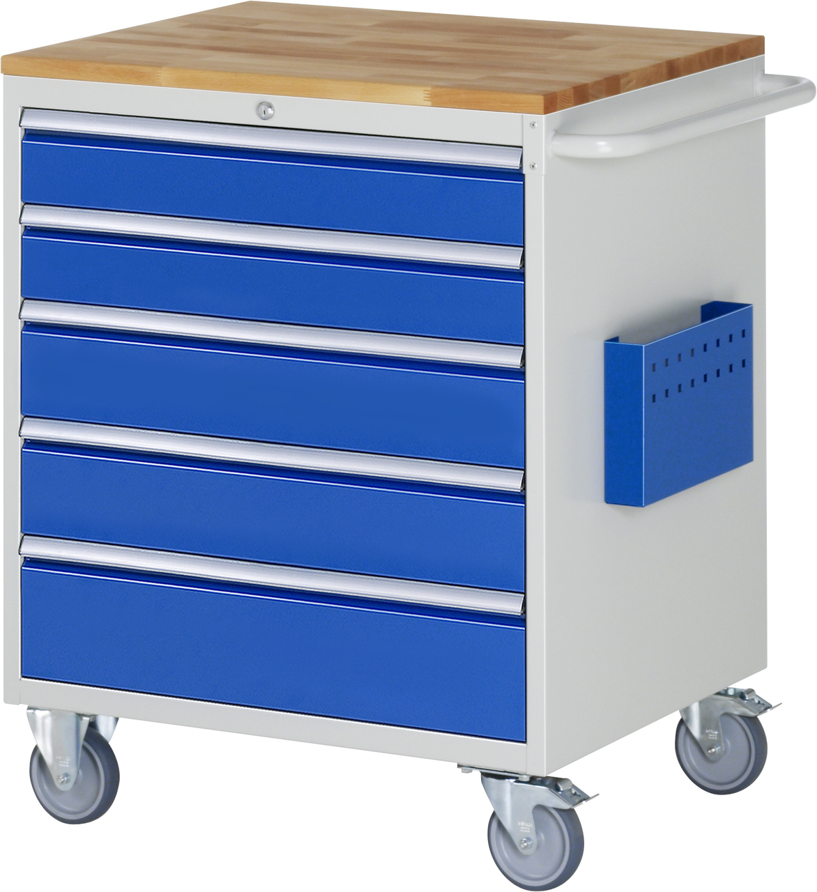 Montagewagen Modell XL5.11, B 770 x T 650 x H 975 mm, Buche-Top 25 mm